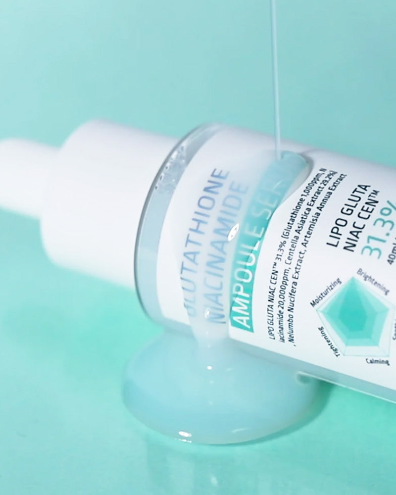 APLB Glutathione Niacinamide Ampoule Serum for Brightening & Hydration – Perfect for Daily Skincare & Anti-Aging Routine