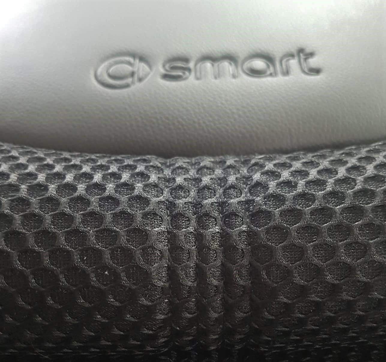 Custom Fit Smart Car Seat Covers - Mix Leatherette & Two-Tone Synthetic Fishnet for Smart Fortwo (451) 2007-2014 | Total Black | Durable & Stylish Protection - Perfect for Daily Commute & Road Trips