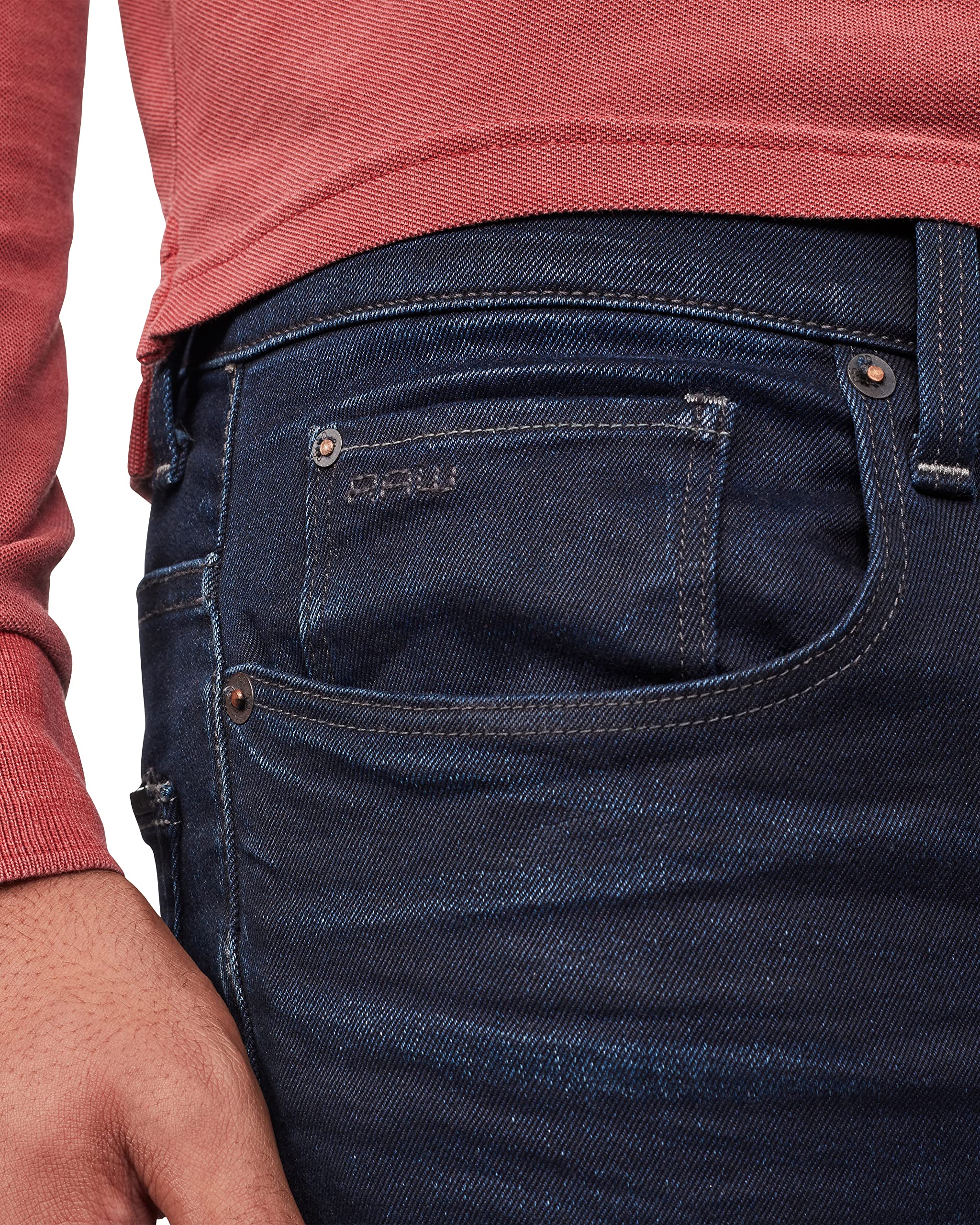 G-STAR Men's 3301 Straight Tapered Fit Jeans - Classic Denim Pants for Casual Wear & Everyday Style | Perfect for Work, Weekend Outings & Street Fashion