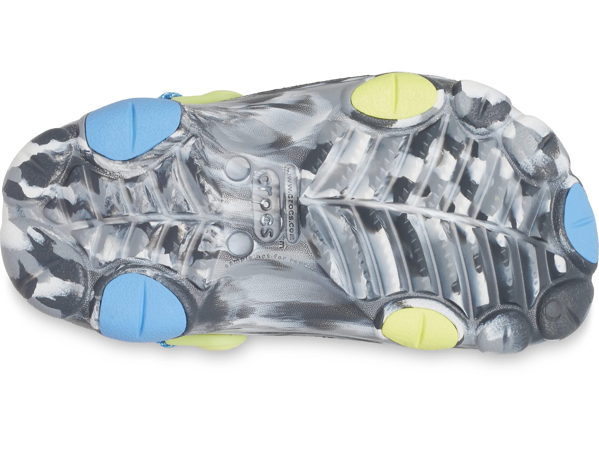 Crocs Unisex-Child All-Terrain Marbled Clog - Waterproof Kids Shoes for Outdoor Play, Beach & Pool Activities | Comfortable & Durable Non-Slip Sandals