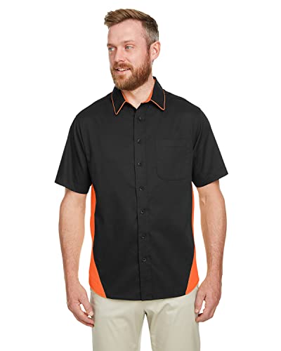 Black/ Tm Orange