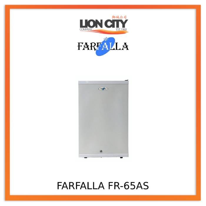 Farfalla FR 65AS 65L Commercial Drink Chiller - Energy Efficient Beverage Cooler for Bars, Restaurants & Cafes - Perfect for Chilling Beer, Wine & Soft Drinks