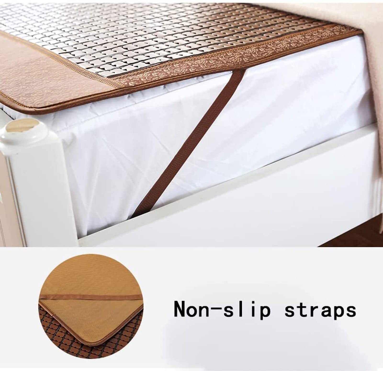 Cooling Foldable Summer Sleeping Mat - Portable Travel & Camping Bed for Home, School, Dormitory - Breathable Comfort for Hot Weather & Outdoor Adventures