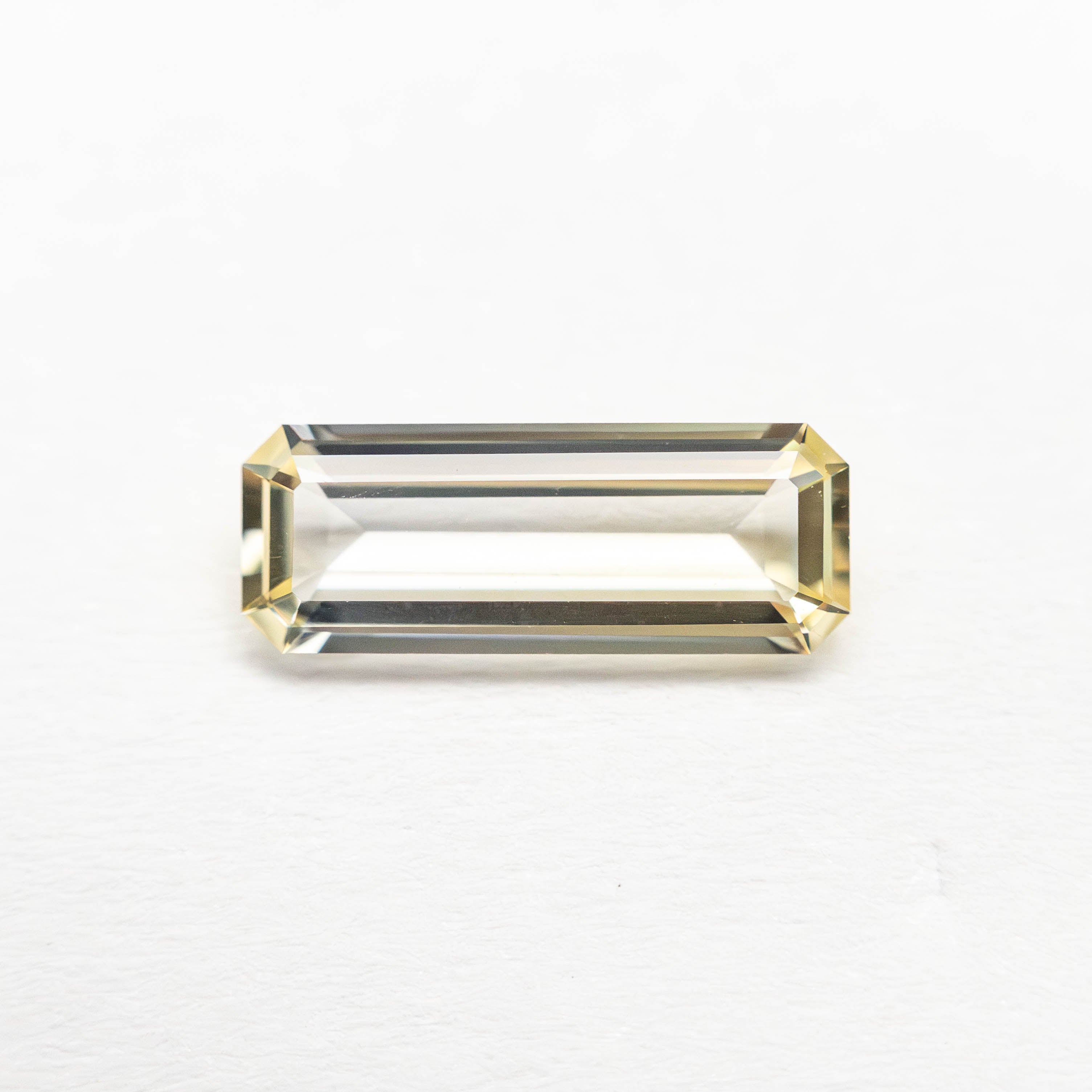0.76ct Natural Blue Sapphire - 9.29x3.52x1.95mm Step Cut Rectangle with Cut Corners - Fine Jewelry Making Gemstone for Engagement Rings & Pendants