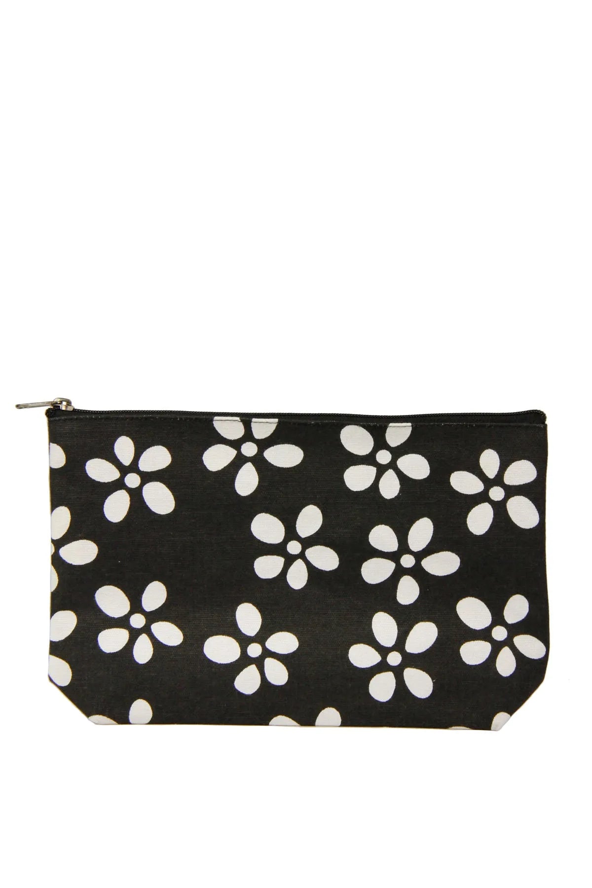 Daisies Cosmetic Bag - Floral Makeup Pouch for Travel & Daily Use | Waterproof & Durable Organizer for Toiletries, Brushes & Beauty Essentials