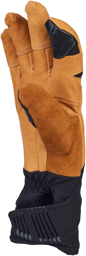 45NRTH 2024 Sturmfist 5 LTR Leather Gloves - Tan/Black, Full Finger, X Small - Winter Cycling & Motorcycle Riding Cold Weather Protection