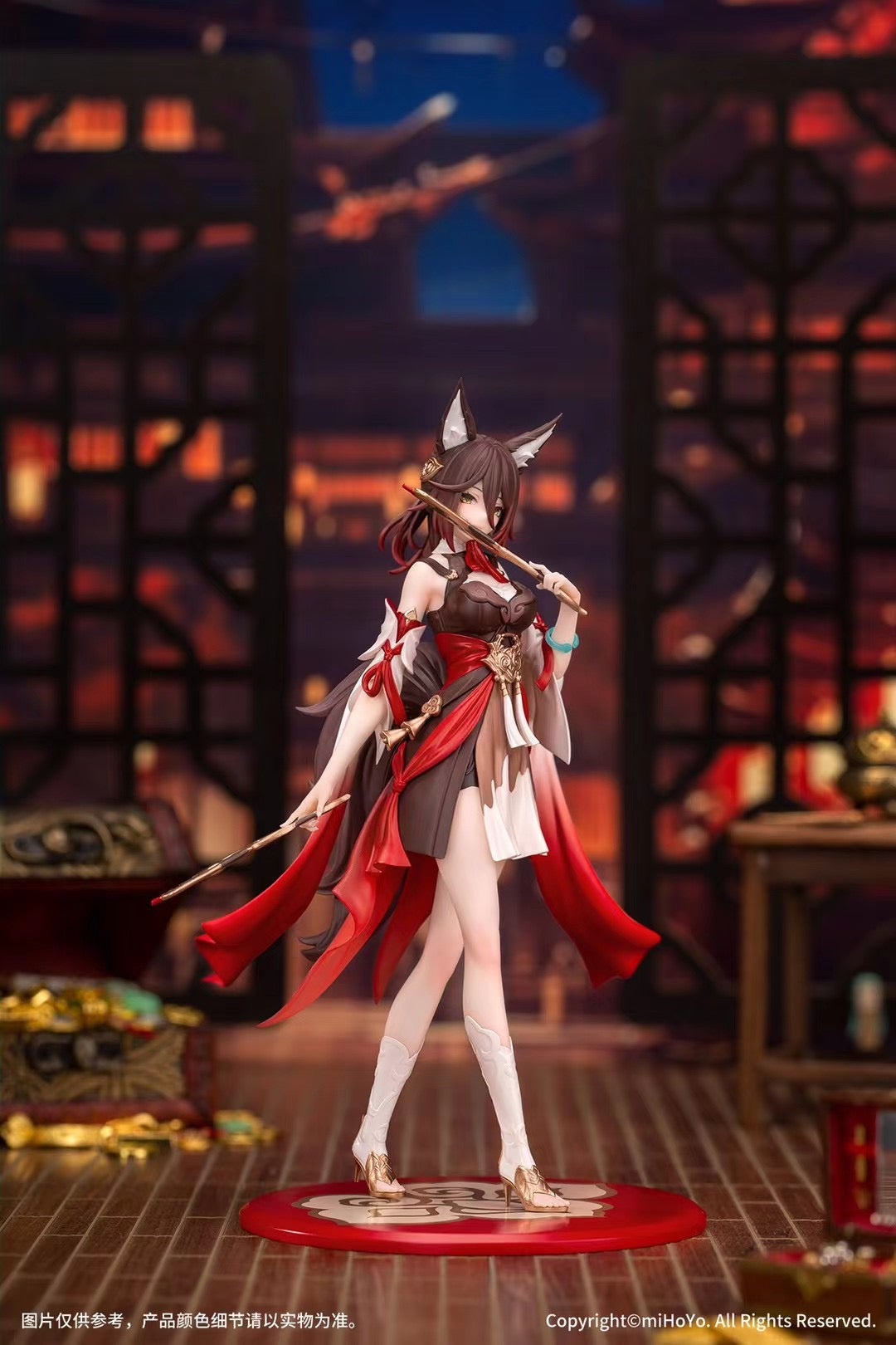 Myethos Studio Licensed Honkai: Star Rail Tingyun Figure - Official Genshin Impact Collectible for Anime Fans & Gaming Room Decor
