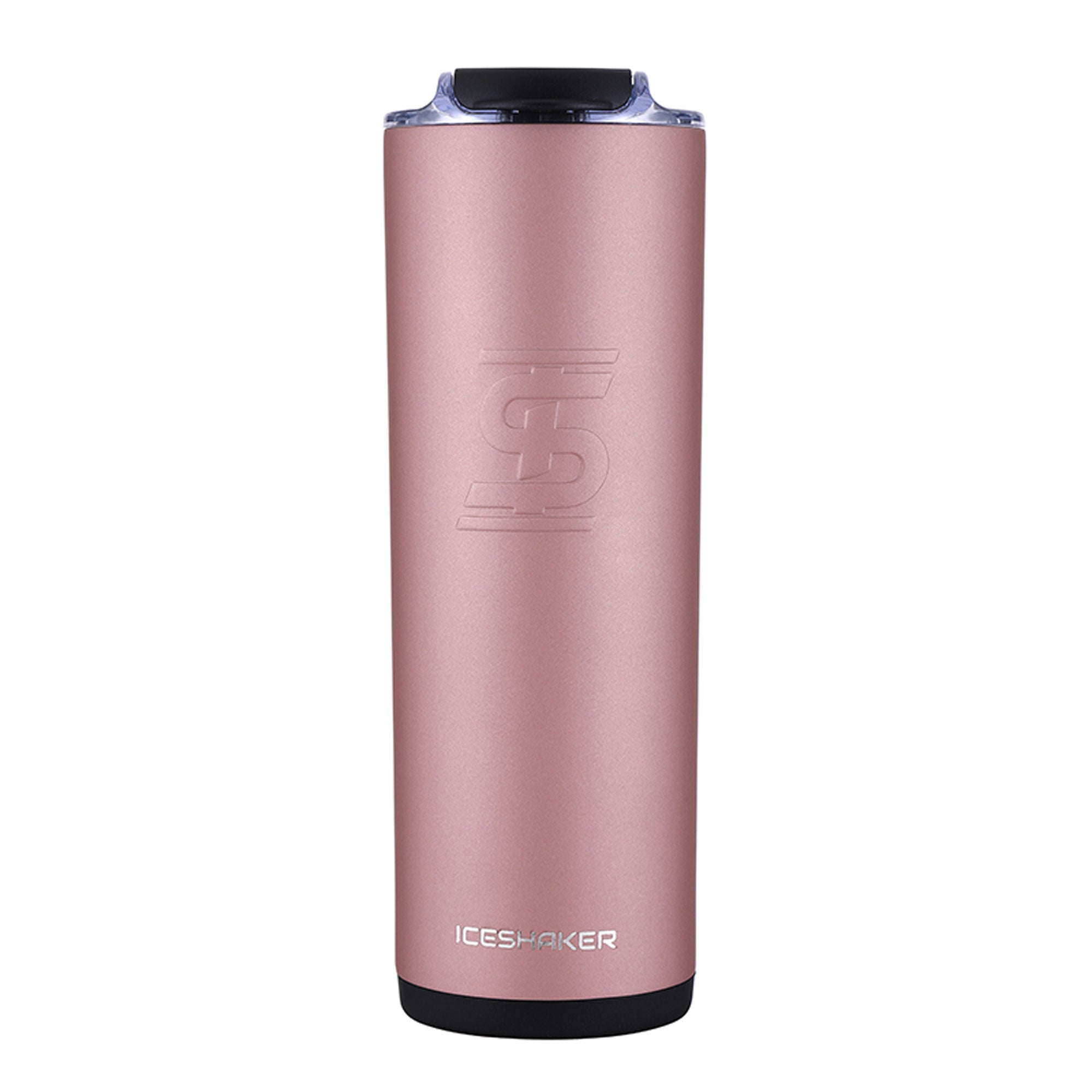 20oz Skinny Tumbler with Straw Lid - Rose Gold Stainless Steel Vacuum Insulated Cup for Hot & Cold Drinks - Perfect for Coffee, Iced Tea, Gym, Office & Travel