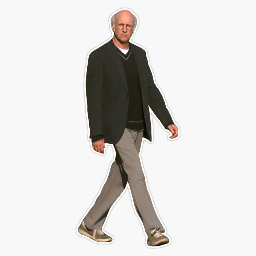 Larry David Sticker Decal - 5