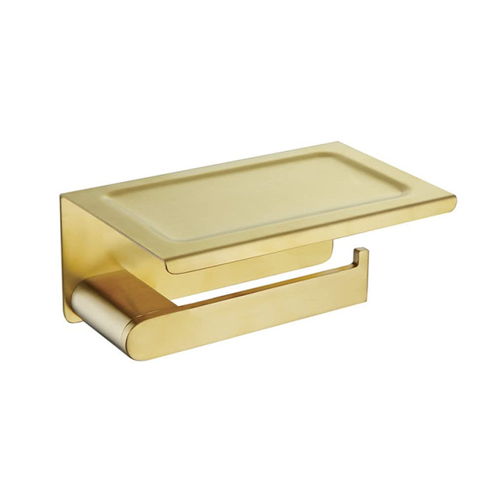VVW&LIU Brushed Gold Bathroom Accessories Set - 12-Piece Hardware Kit with Towel Bar, Towel Rack, Paper Holder, Robe Hook & Soap Dish - Modern Toilet Brush Holder - Perfect for Bathroom, Spa & Luxury Home Decor