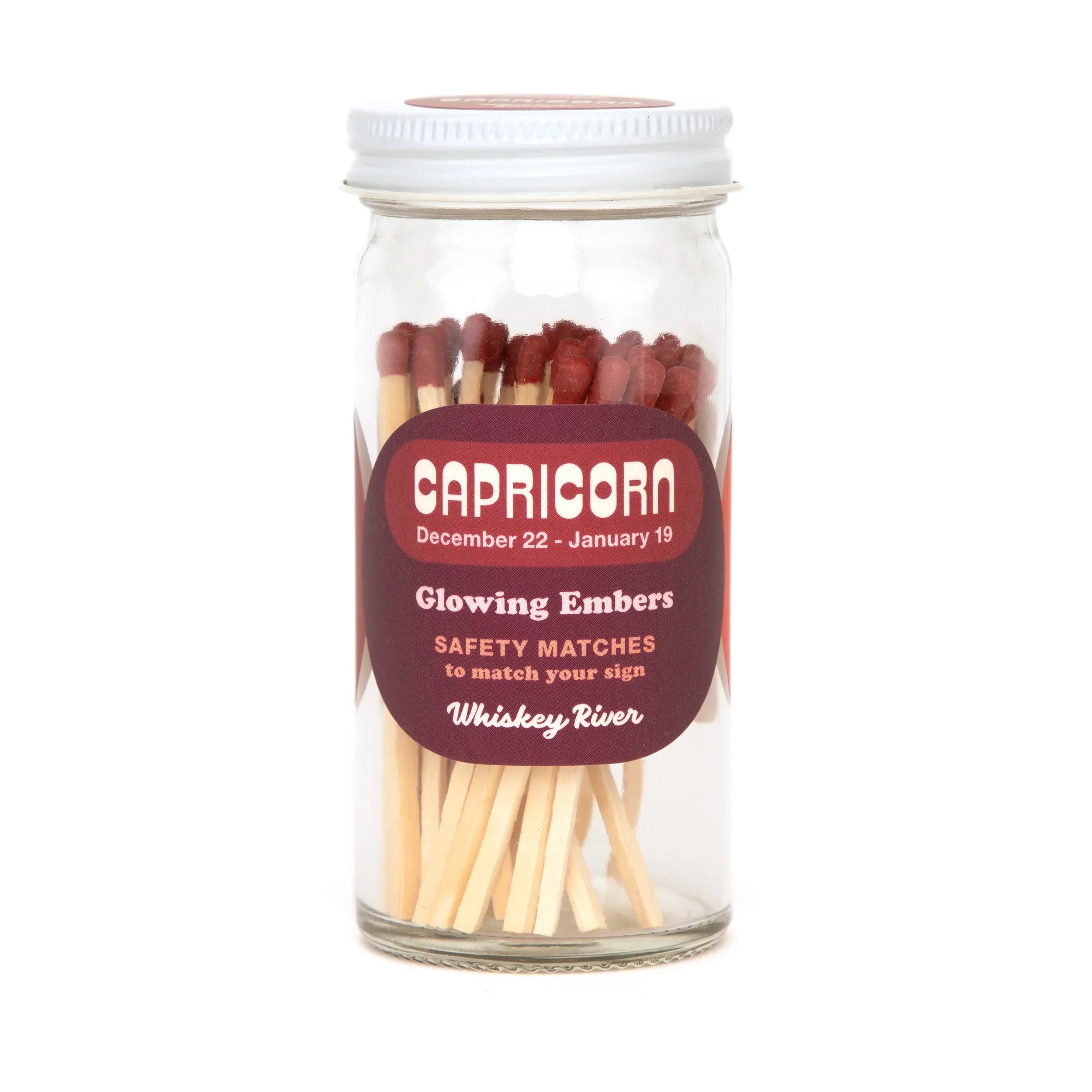 Premium Capricorn Safety Matches in Bottle - Waterproof & Windproof Matches for Camping, Hiking, Emergency Kits & Outdoor Adventures