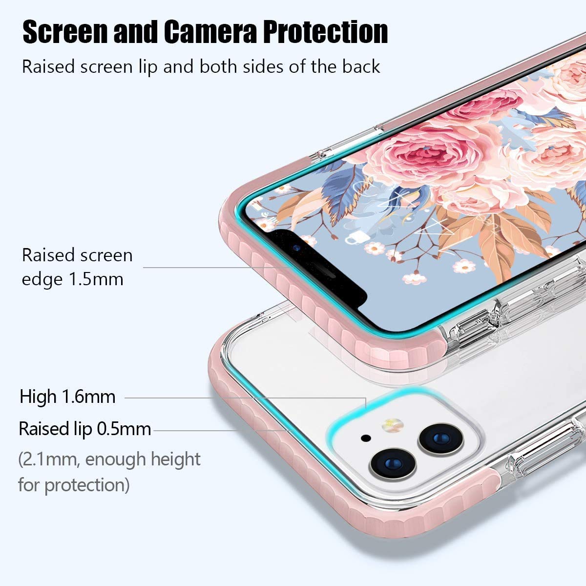 Custom iPhone 12 Mini Phone Case - Personalized Photo Collage Cover with Multi-Picture Design, Durable Black Impact Protective Case for Birthday, Christmas, Valentines Day Gifts for Her and Him - Perfect for Everyday Use, Travel Protection & Special Occasion Gifts