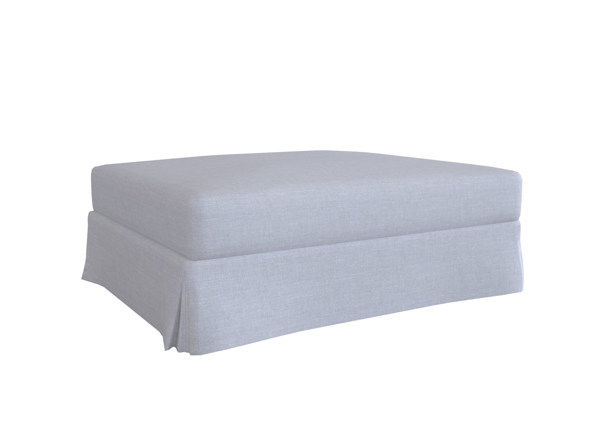 Premium Hovas Ottoman Cover & Footstool Slipcover - Waterproof, Stretchable Fabric for Living Room, Bedroom, and Home Decor