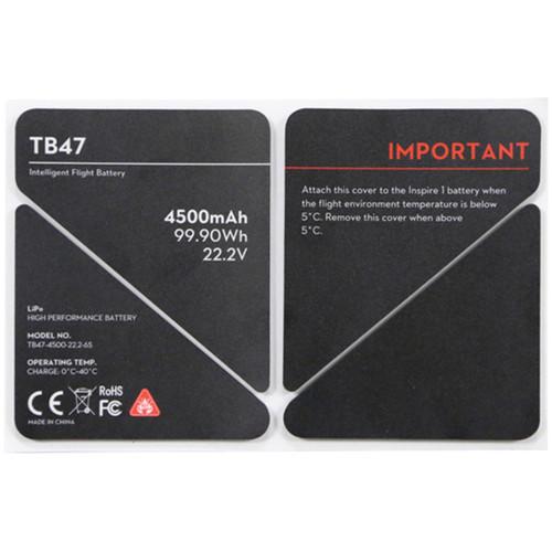 DJI Inspire 1 TB47 Battery Insulation Sticker - High-Temp Resistant Adhesive for Drone Battery Protection - Perfect for Aerial Photography & Professional Filming