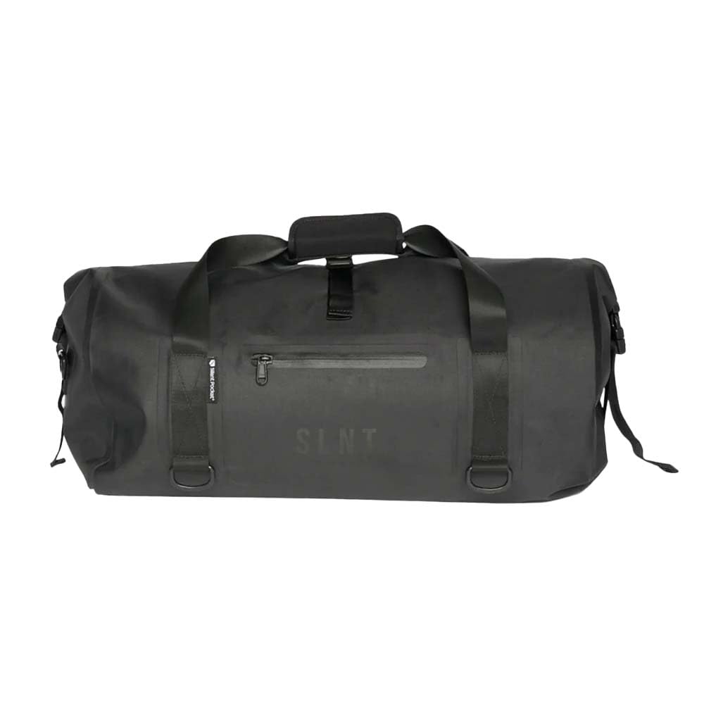 SLNT Faraday Dry Duffle Bag 40L - Military-Grade Waterproof Nylon with Silent Pocket - Blocks Wireless Signals for Electronics Security - Anti-Hacking & Anti-Spying Protection - Ideal for Travel, Business & Emergency Preparedness