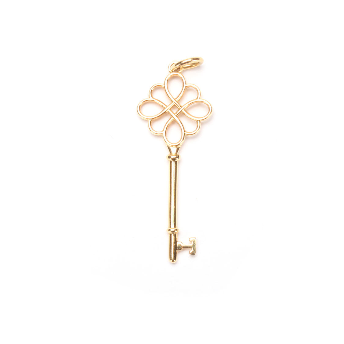 18K Gold Key Pendant Necklace - Elegant Jewelry Gift for Women - Perfect for Valentine's Day, Anniversary & Special Occasions