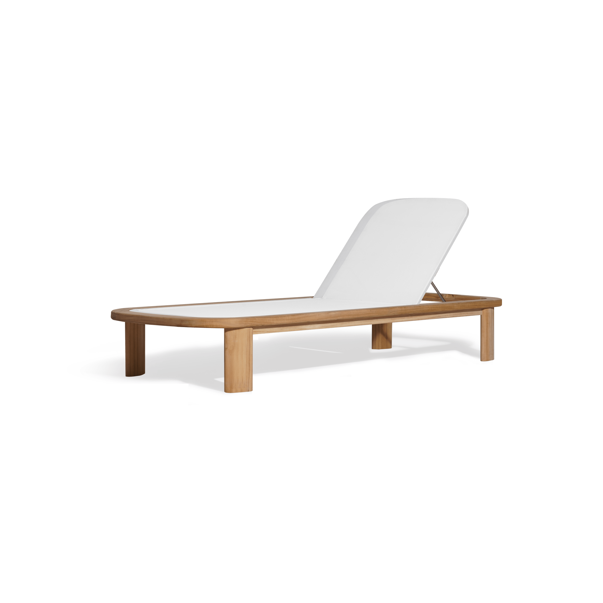Chloe Mesh Sun Lounge Chair - Portable Folding Beach Chair with Adjustable Backrest, Lightweight Outdoor Relaxation for Pool, Patio, Garden & Backyard