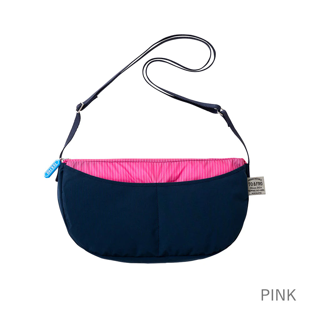 TO&FRO Packable Travel Pouch - Lightweight Foldable Storage Bag for Toiletries, Cosmetics & Essentials | Perfect for Vacation, Gym & Daily Use (Pink)