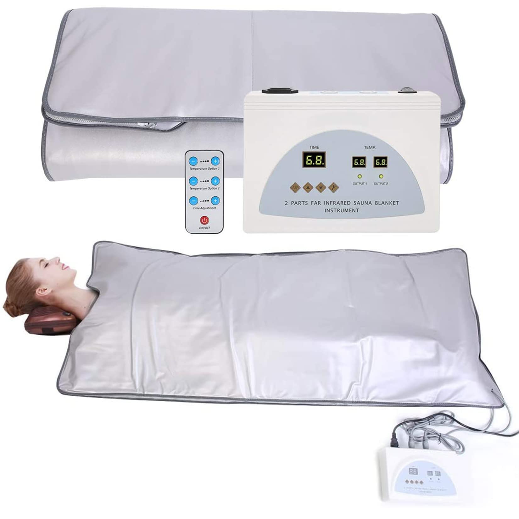 Premium Sauna Blanket for Weight Loss & Detox - Portable Steam Blanket for Body Shaping, Relaxation & Beauty - Home Spa Therapy for Post-Workout Recovery & Stress Relief