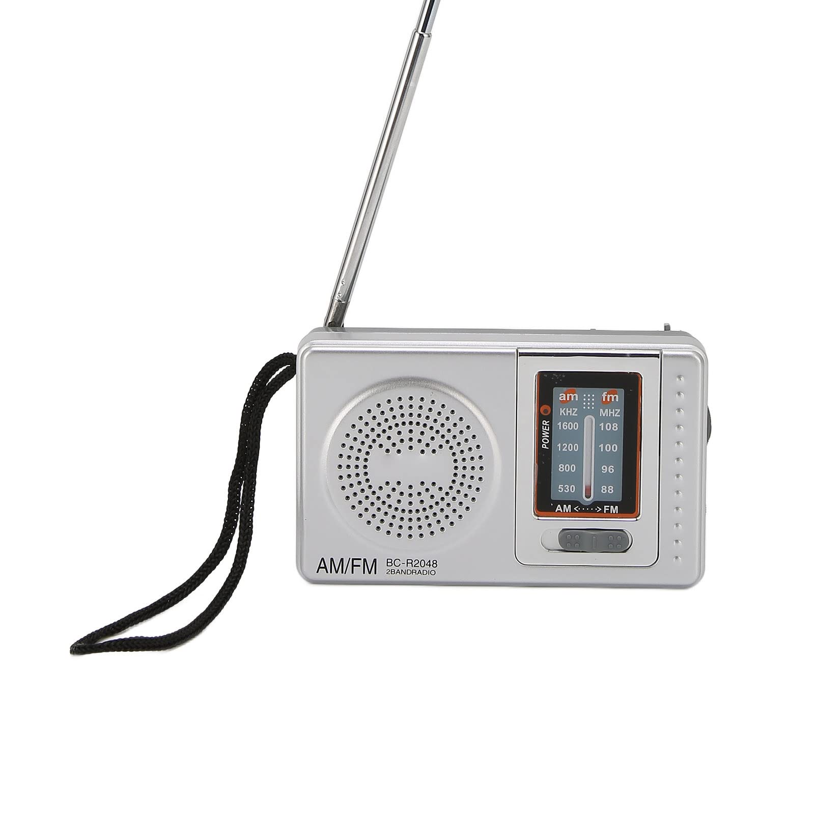 Portable AM FM Digital Radio with Built-in Speaker - Compact Transistor Radio for Home, Travel, Camping & Outdoor Activities