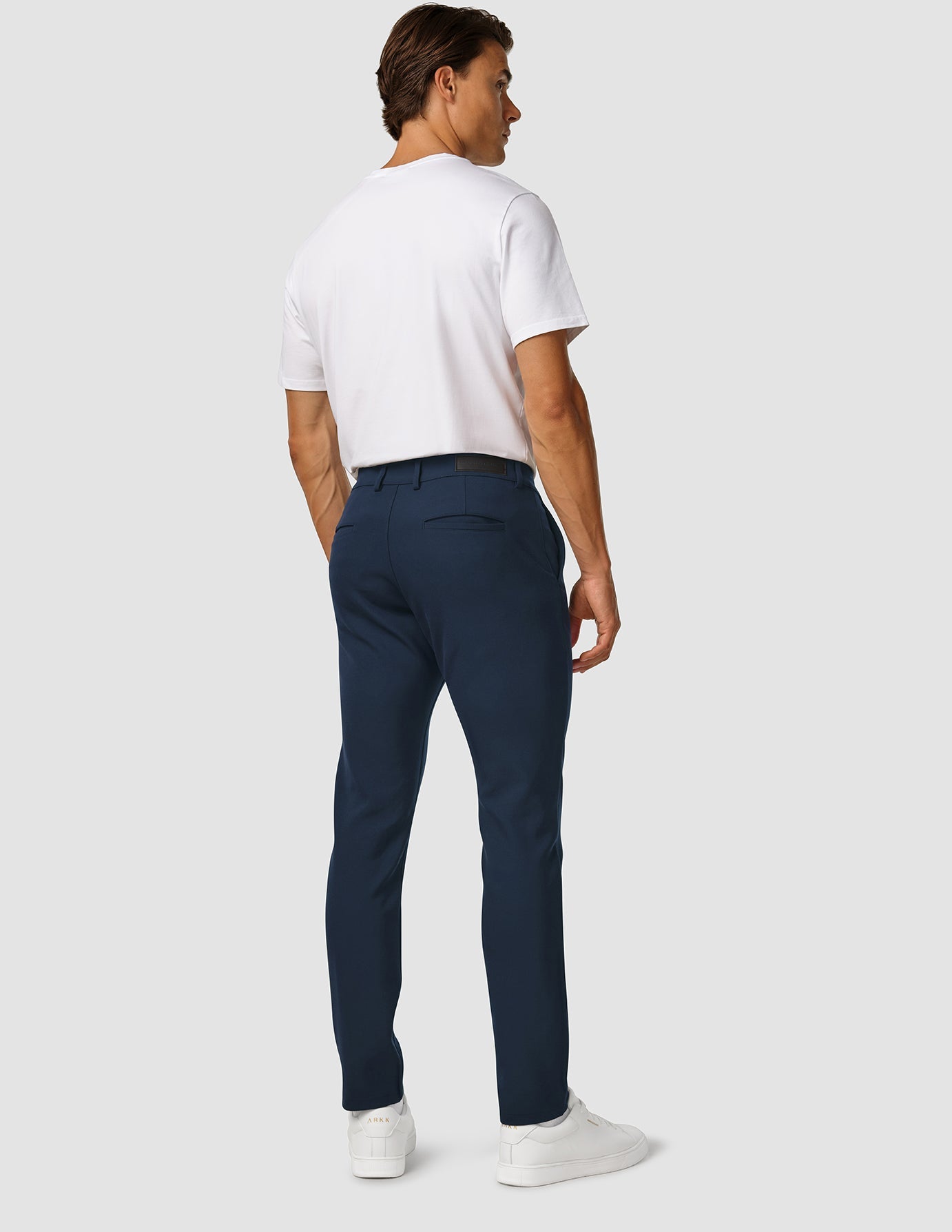 Slim Fit Heavy Edition Pants for Men - Dark Navy Blue 2.0 | Comfortable Workwear & Casual Trousers for Office, Travel & Everyday Wear
