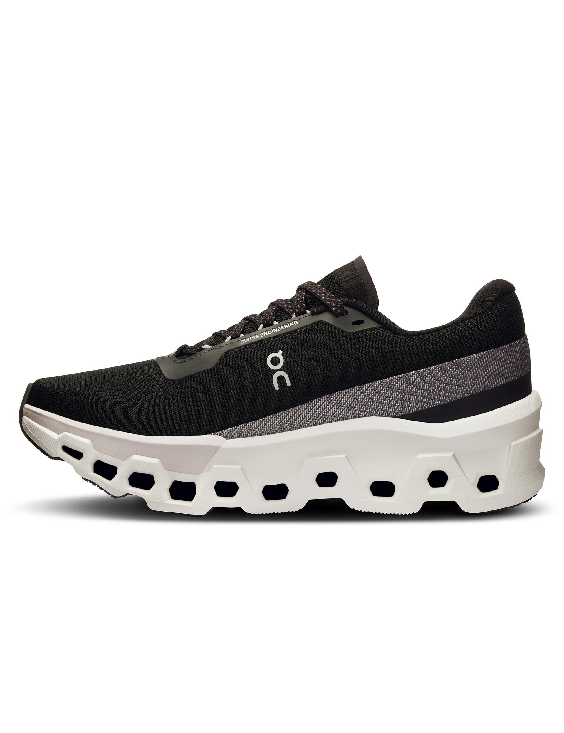 ASICS Cloudmonster 2 Running Shoes - Black/Frost - Cushioned Road Running Sneakers for Men & Women - Perfect for Long Distance Running & Marathon Training