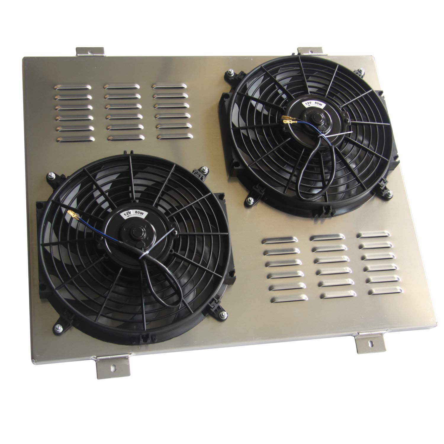 Aluminum Radiator Fan Shroud Kit for Dodge D250 D350 W250 W350 5.9L Cummins Diesel (1991-1993) - Heavy Duty Cooling Upgrade for Towing & Off-Road Performance