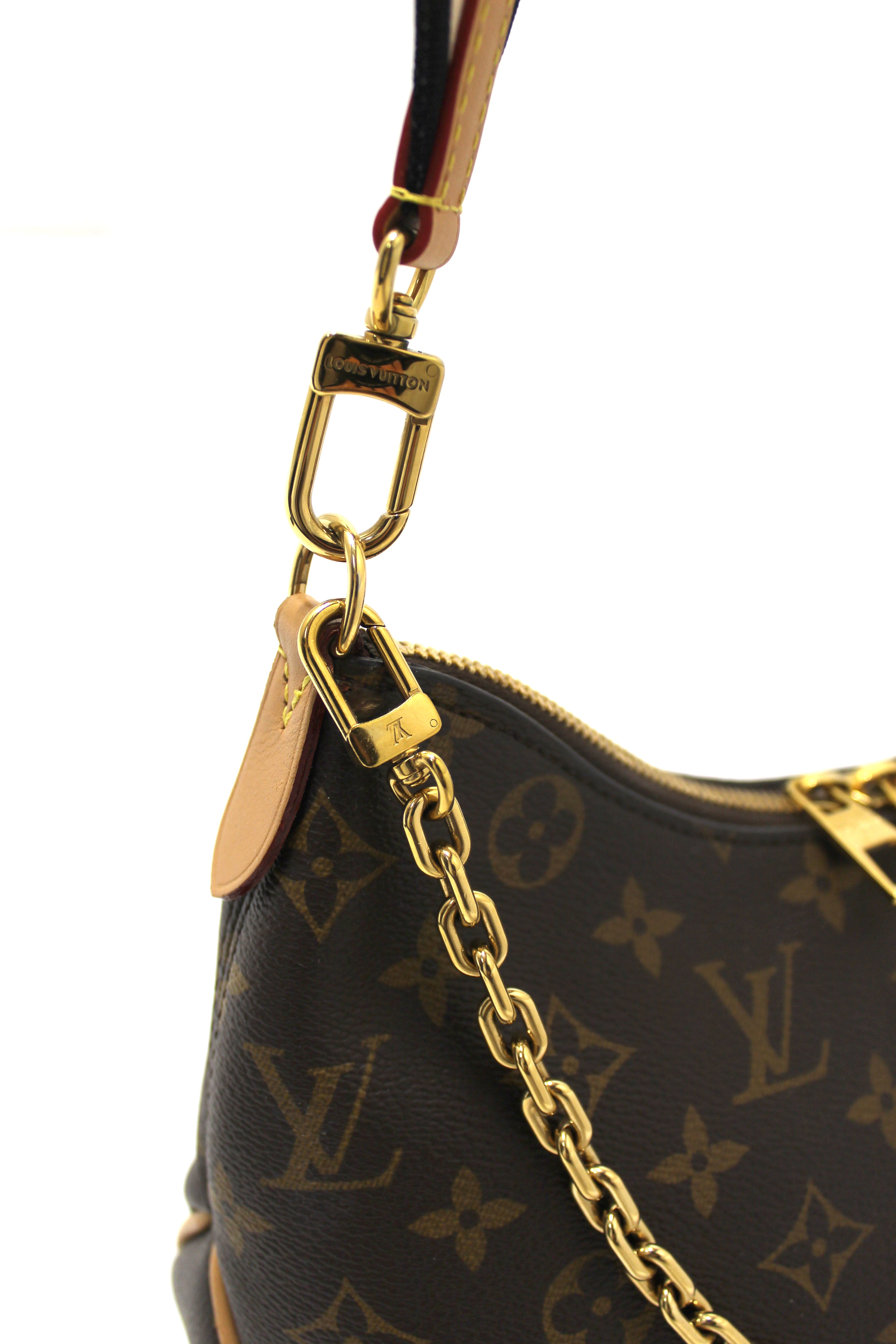 Authentic Louis Vuitton Monogram Boulogne Crossbody Bag - Luxury Shoulder Purse for Women, Perfect for Work, Travel & Everyday Use
