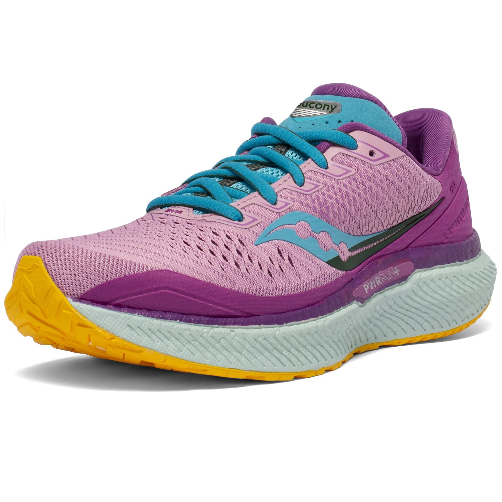 Saucony Women's Triumph 18 Road Running Shoes - Lightweight Cushioned for Long Distance Training & Marathon Racing | Perfect for Jogging, Gym Workouts & Everyday Comfort