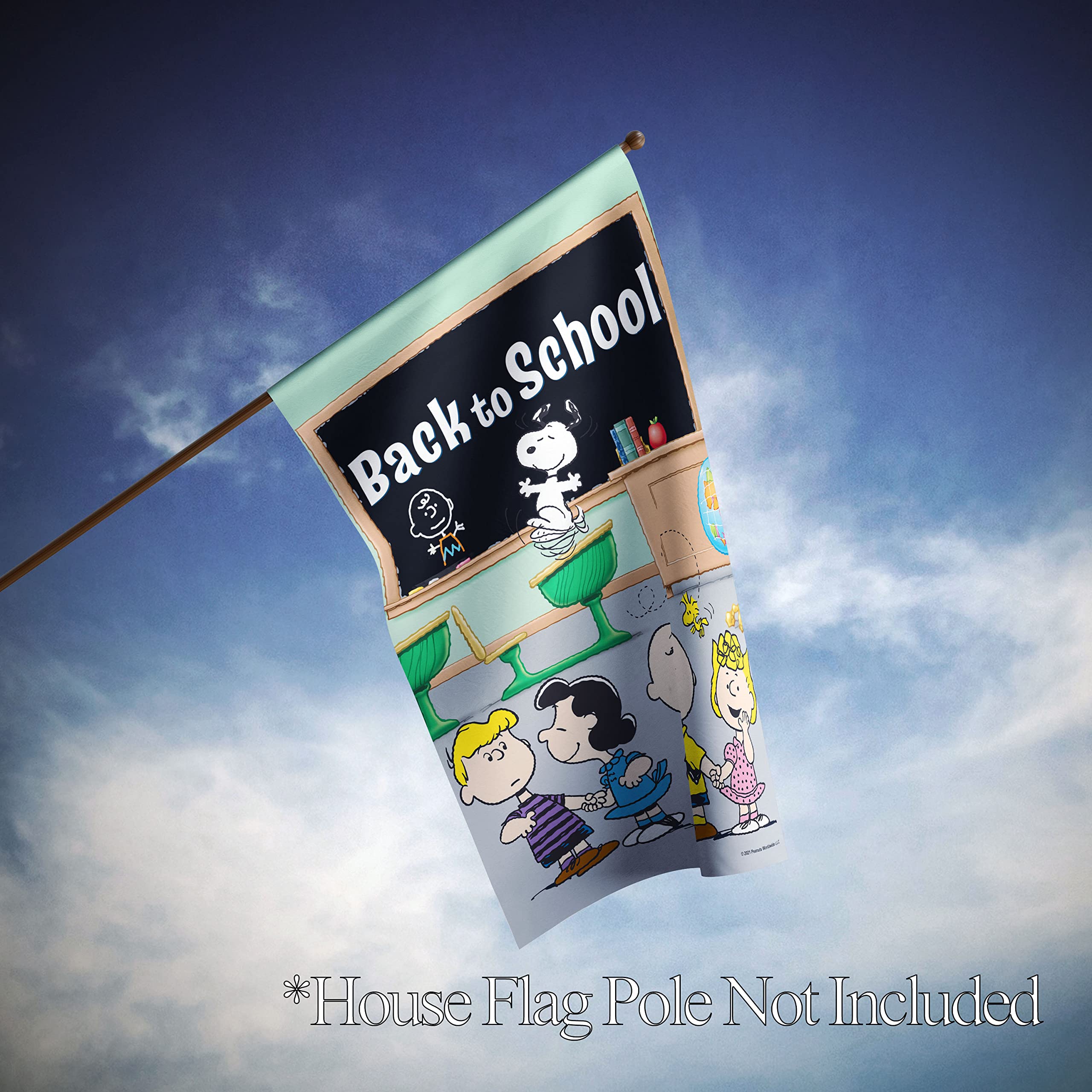 PEANUTS® Back to School House Flag 28