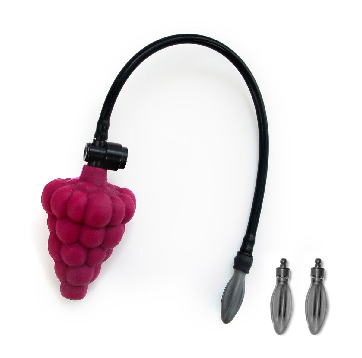 Premium Wine Preserver Stopper (Burgundy) - Reusable Wine Saver for Red & White Wines - Airtight Vacuum Sealer - As Seen on Shark Tank - Perfect for Home Bars, Restaurants & Wine Tasting Parties