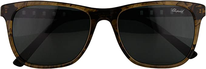 Chopard SCH152 55 6HNP Polarized Sunglasses - Brown/Green Lens for Men & Women | UV Protection, Clear Strike Technology | Perfect for Driving, Beach & Outdoor Activities