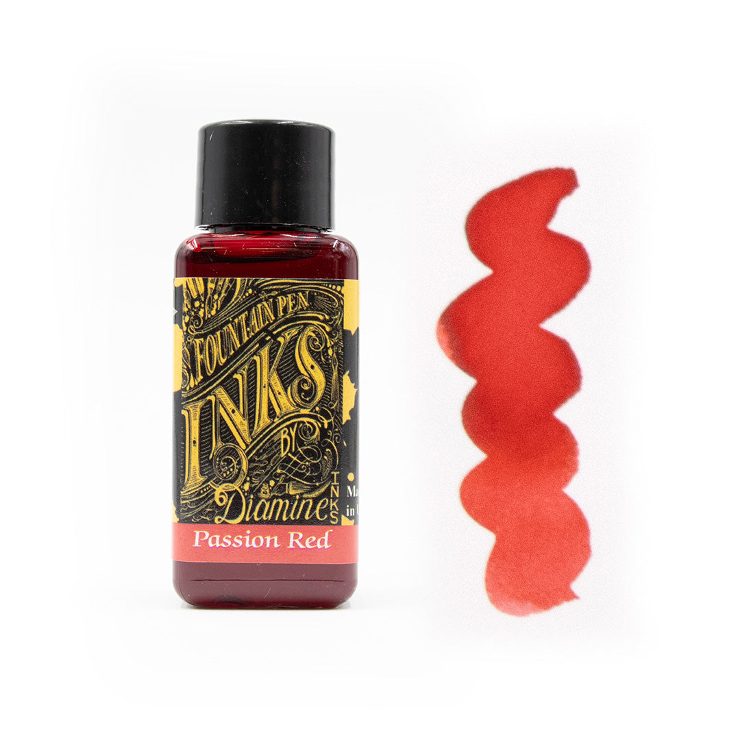 Premium Diamine Fountain Pen Ink 30ml Bottle - Vibrant Colors for Calligraphy, Journaling & Artistic Writing - Perfect for Fountain Pens, Dip Pens & Ink Drawing