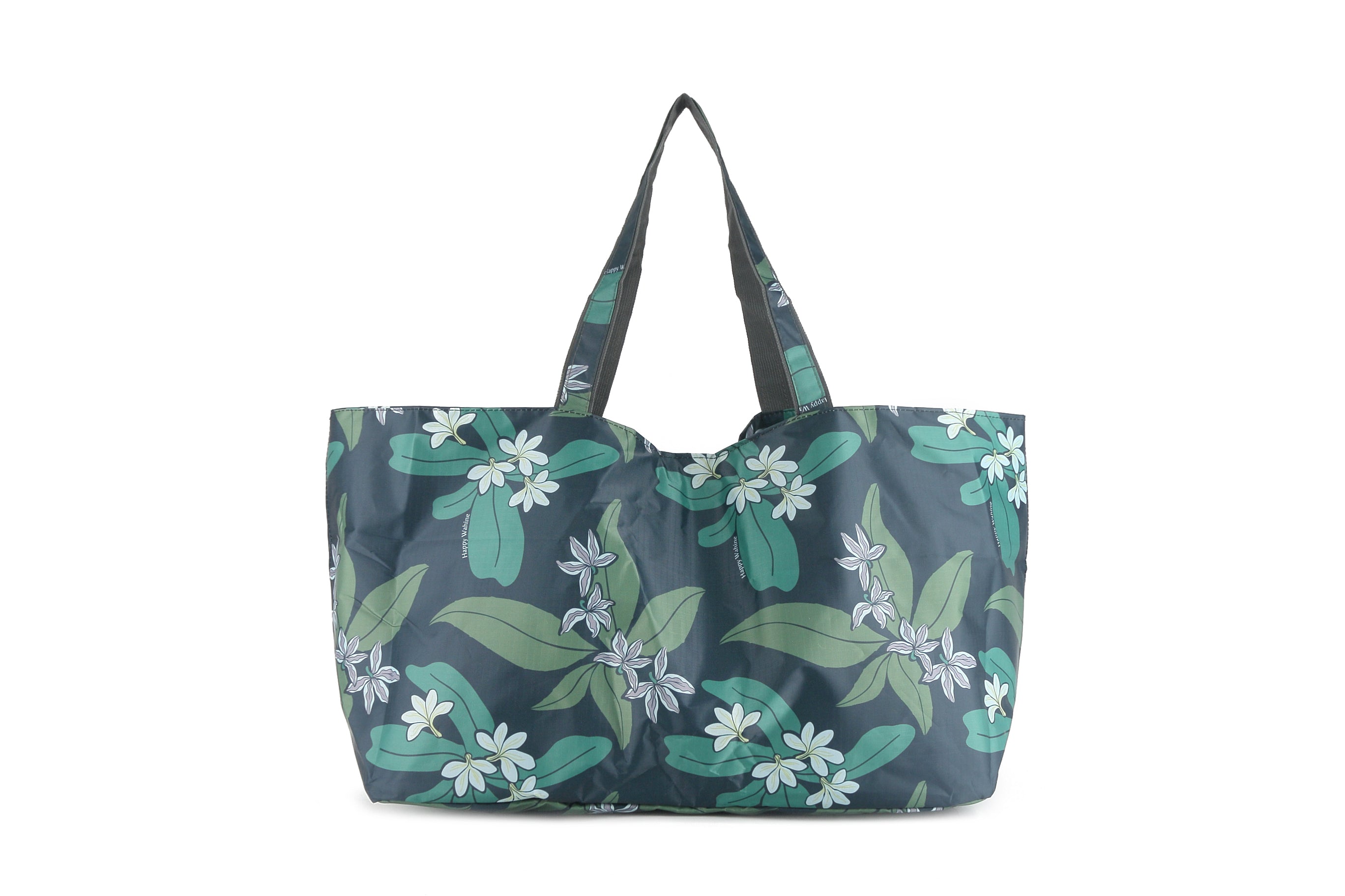 Stylish Naupaka Grey Carry All Tote Bag - Durable & Spacious Women's Handbag for Work, Travel & Shopping