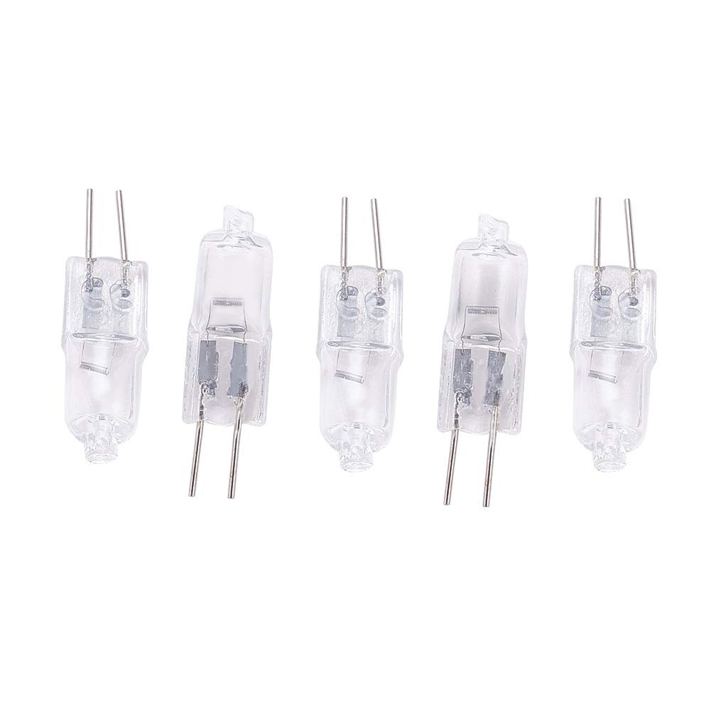 Othmro G4 Halogen Bulbs 20W 12V - 5 Pack Soft White Light Bulbs for Under Cabinet Puck Lights, Chandeliers, Track Lighting & Lamps | Perfect for Kitchen, Bathroom, Living Room & Office Lighting Replacement