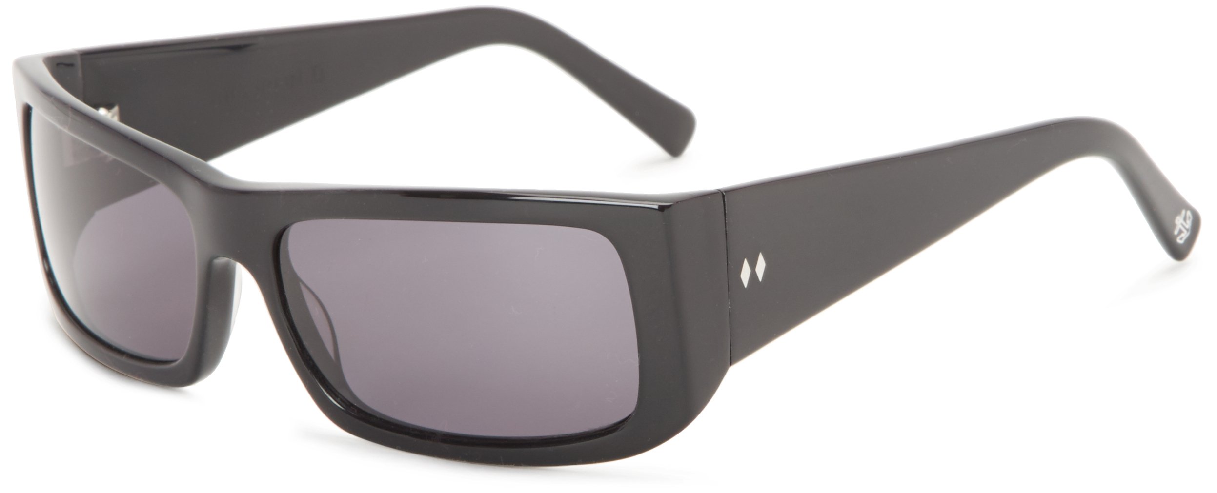 Tres Noir Men's Big Iron II Rectangular Polarized Sunglasses - UV Protection, Classic Style for Driving, Outdoor & Fashion