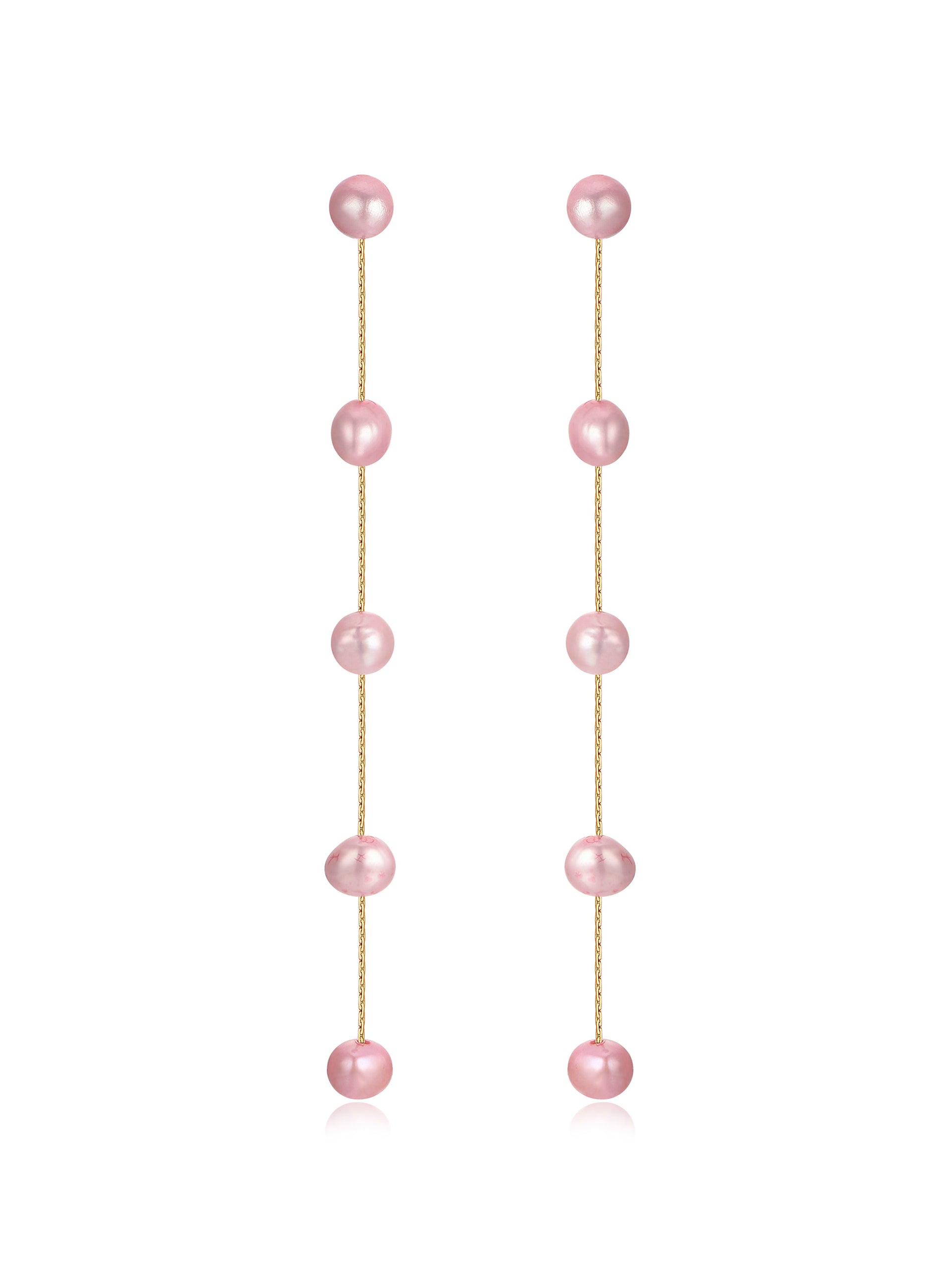 Exquisite Pearl Drop Earrings for Women - Elegant Dangling Jewelry for Parties, Weddings & Special Occasions