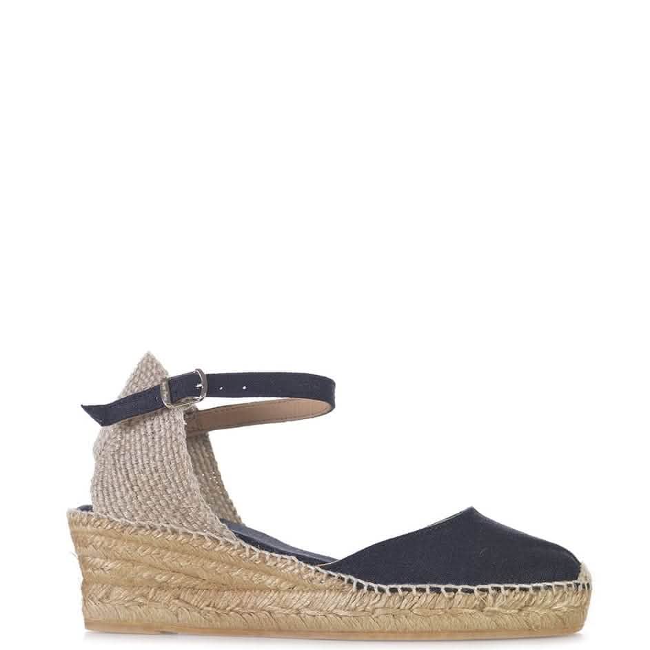 Women's Basic Linen Wedge Espadrille Shoes - Comfortable Summer Casual Sandals for Beach, Vacation & Everyday Wear | Romina Collection