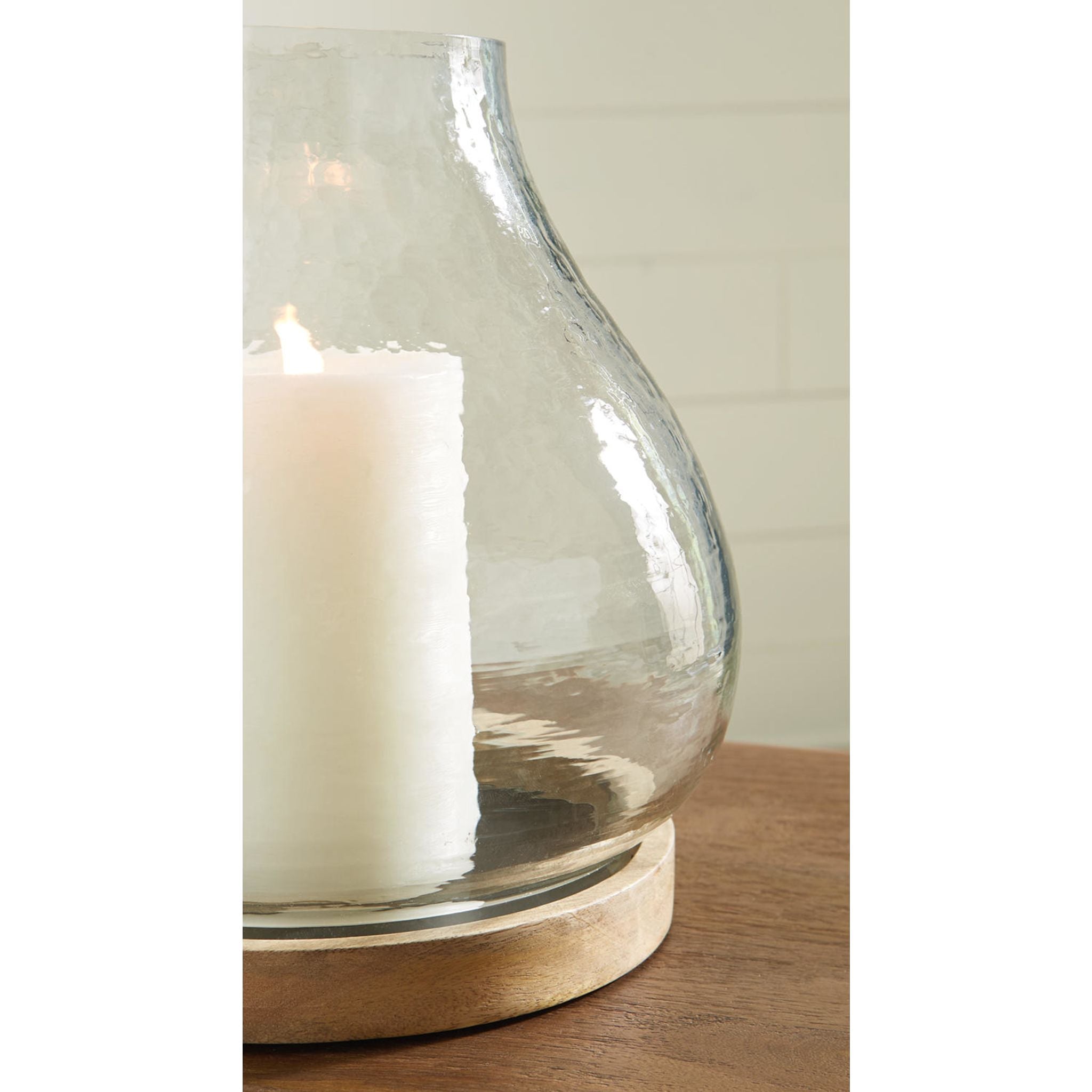 Adalisen Elegant Glass Candle Holder - Decorative Home Decor for Table Centerpiece, Wedding, Romantic Dinner & Bathroom Relaxation