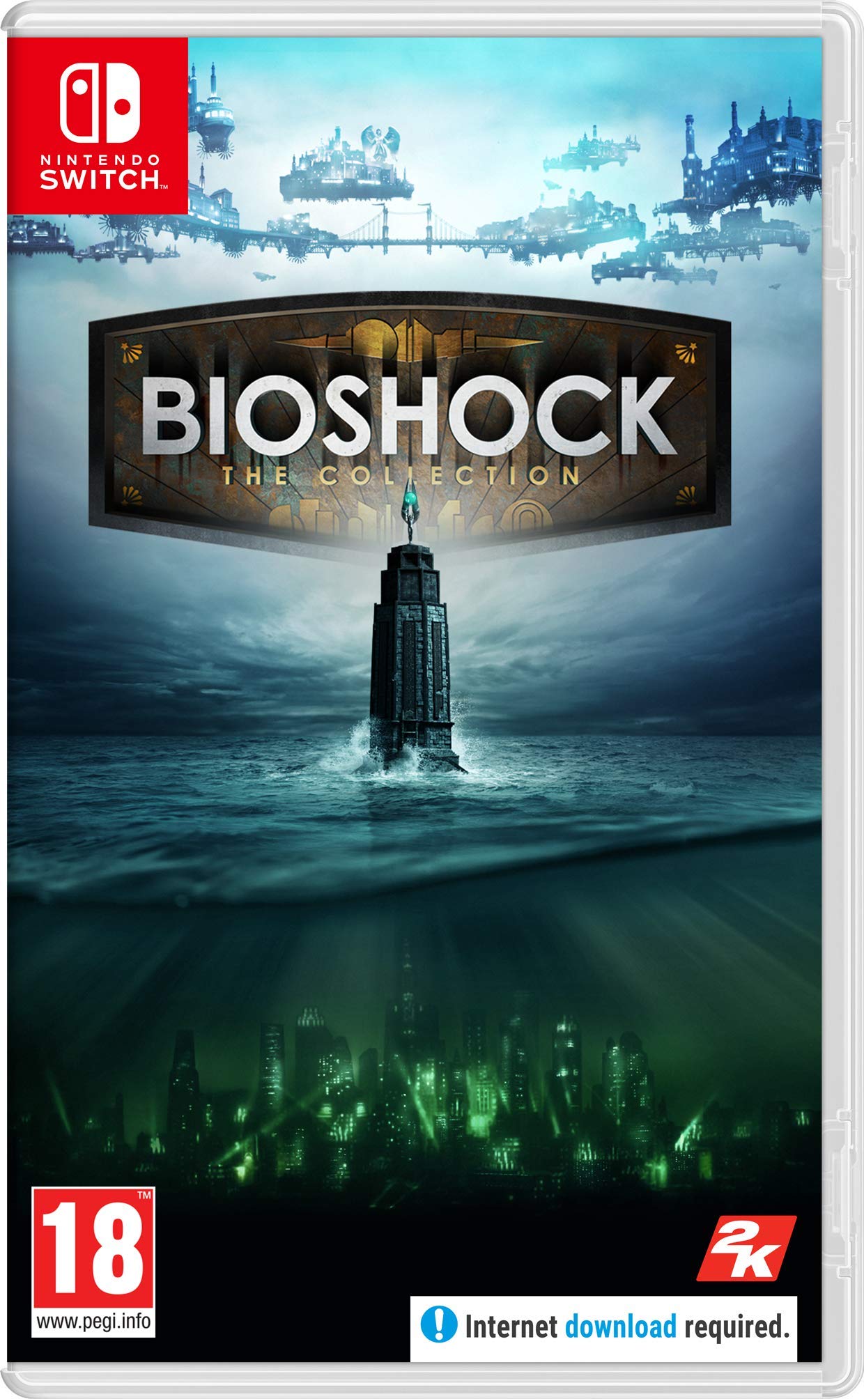BioShock: The Collection for Nintendo Switch - Remastered Trilogy Bundle | Action-Adventure Game for Single Player | Perfect for Home Entertainment & Travel Gaming