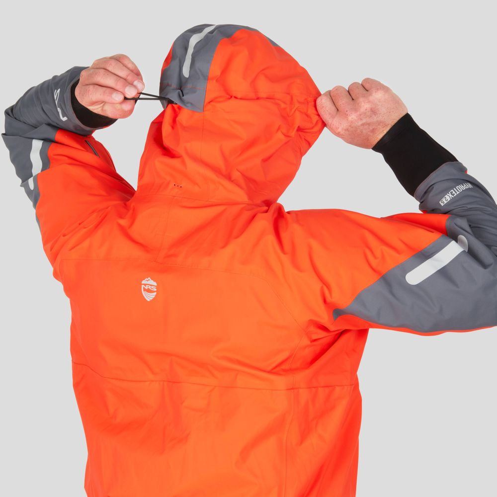 NRS Riptide Men's Waterproof Paddling Jacket for Kayaking & Canoeing | Lightweight & Breathable Rain Jacket | Ideal for Outdoor Water Sports & Fishing