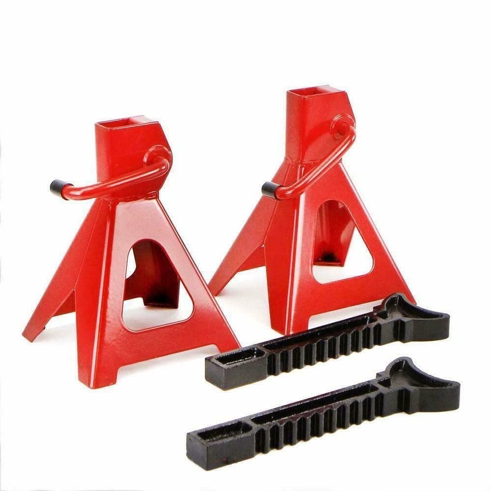HLJMAQ 2-Piece 3-Ton Heavy Duty Car Jack Stands Set - Auto Truck Garage Lift Tools for Vehicle Maintenance & Repair | Perfect for DIY Mechanics, Oil Changes & Tire Rotations