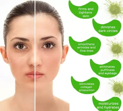 Best Hydra Under Eye Serum Patches for Puffiness, Fine Lines & Wrinkles – 180g | Dark Circle Treatment for Brightening & Anti-Aging | Perfect for Overnight Use & Travel Skincare