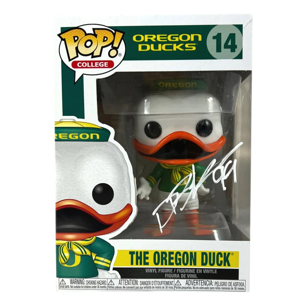 Authentic DeForest Buckner Signed Oregon Ducks Funko Pop #06 with JSA COA - Indianapolis Colts Autographed Collectible for Football Fans & Sports Memorabilia Enthusiasts - Perfect for Display, Gifting, and Investment