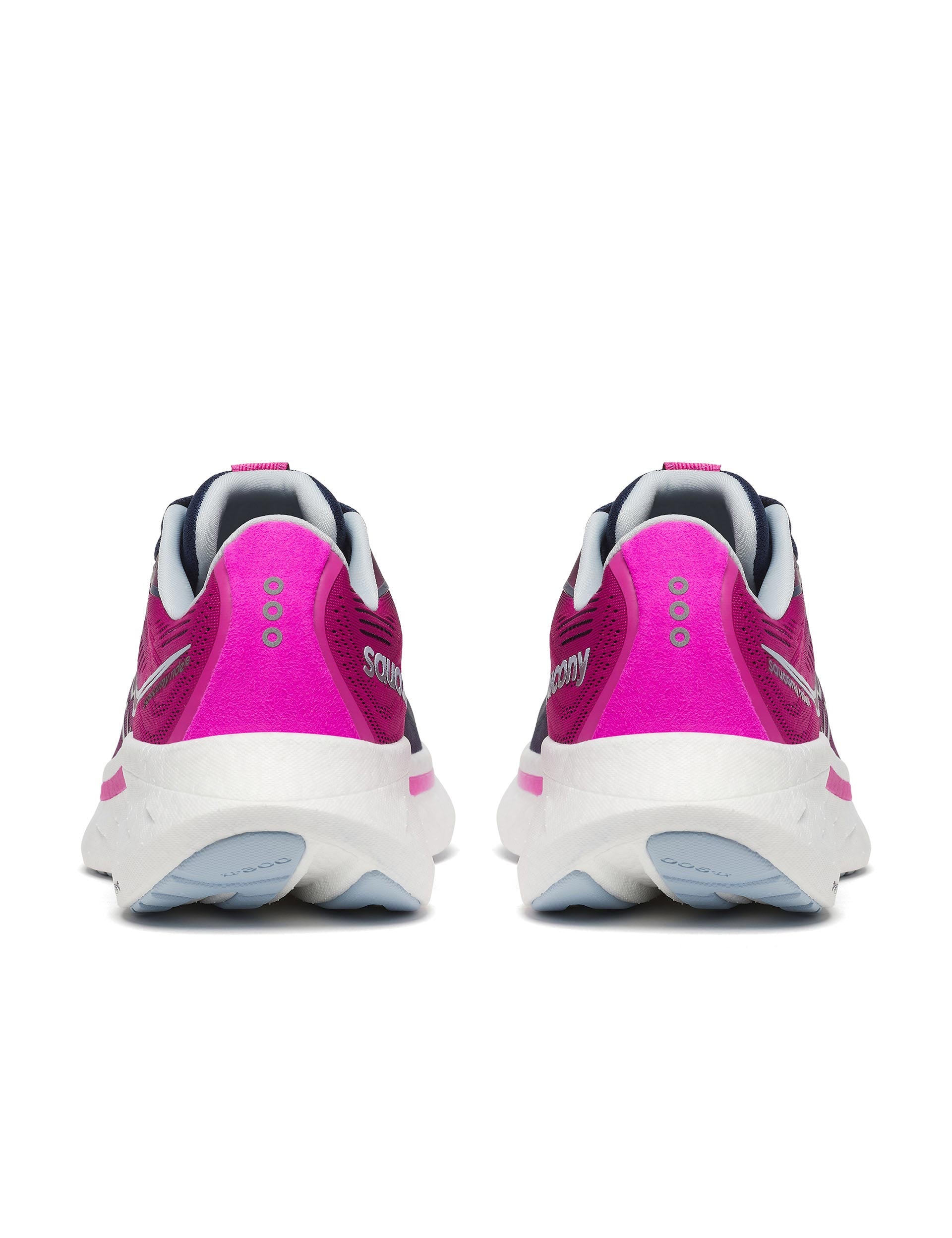 Ride 18 Navy/Fuchsia Running Shoes - Lightweight & Cushioned for Women - Perfect for Jogging, Gym Workouts & Daily Wear