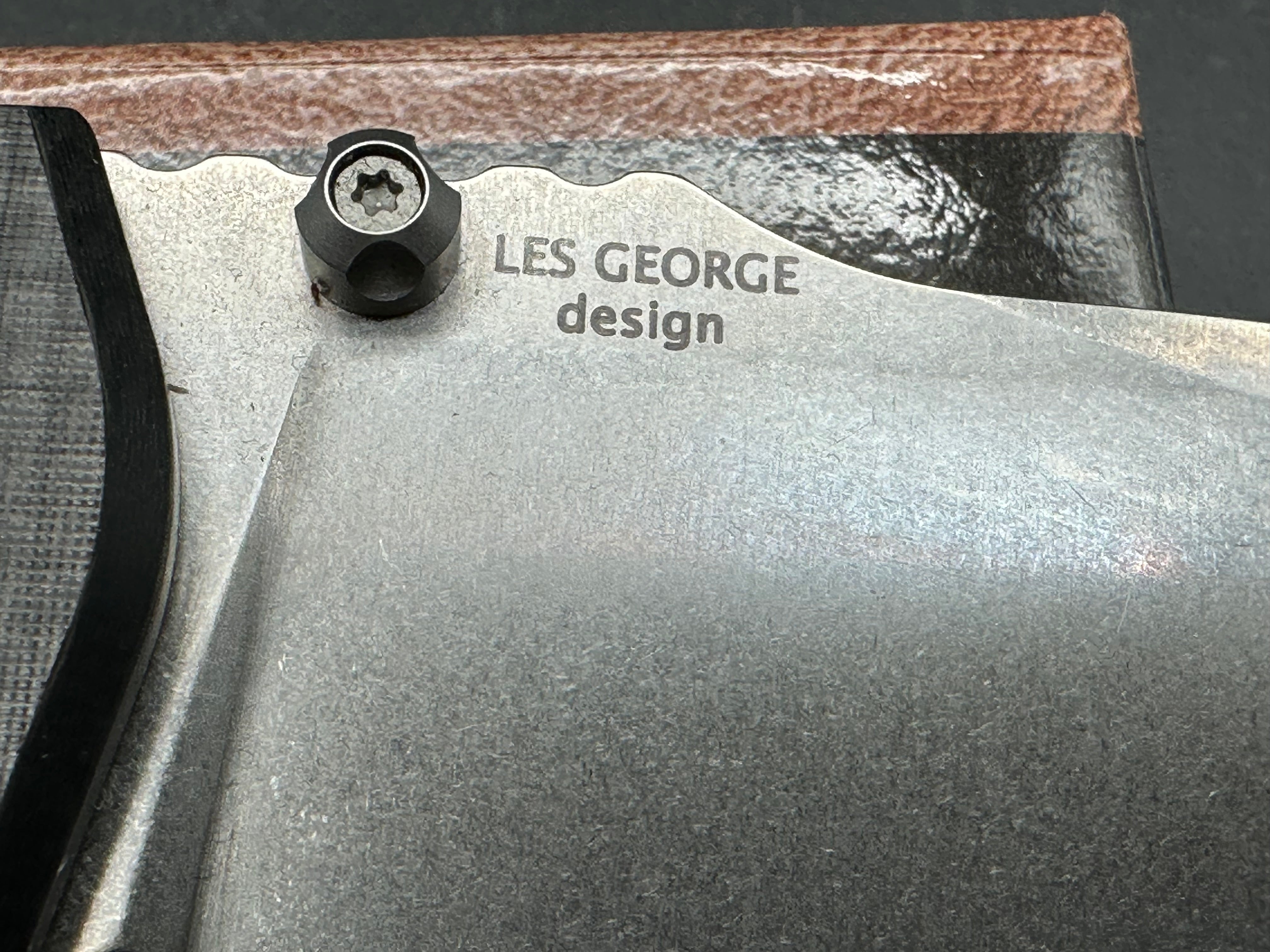 Spartan Blades George Astor Liner Lock Folding Knife - 3.5