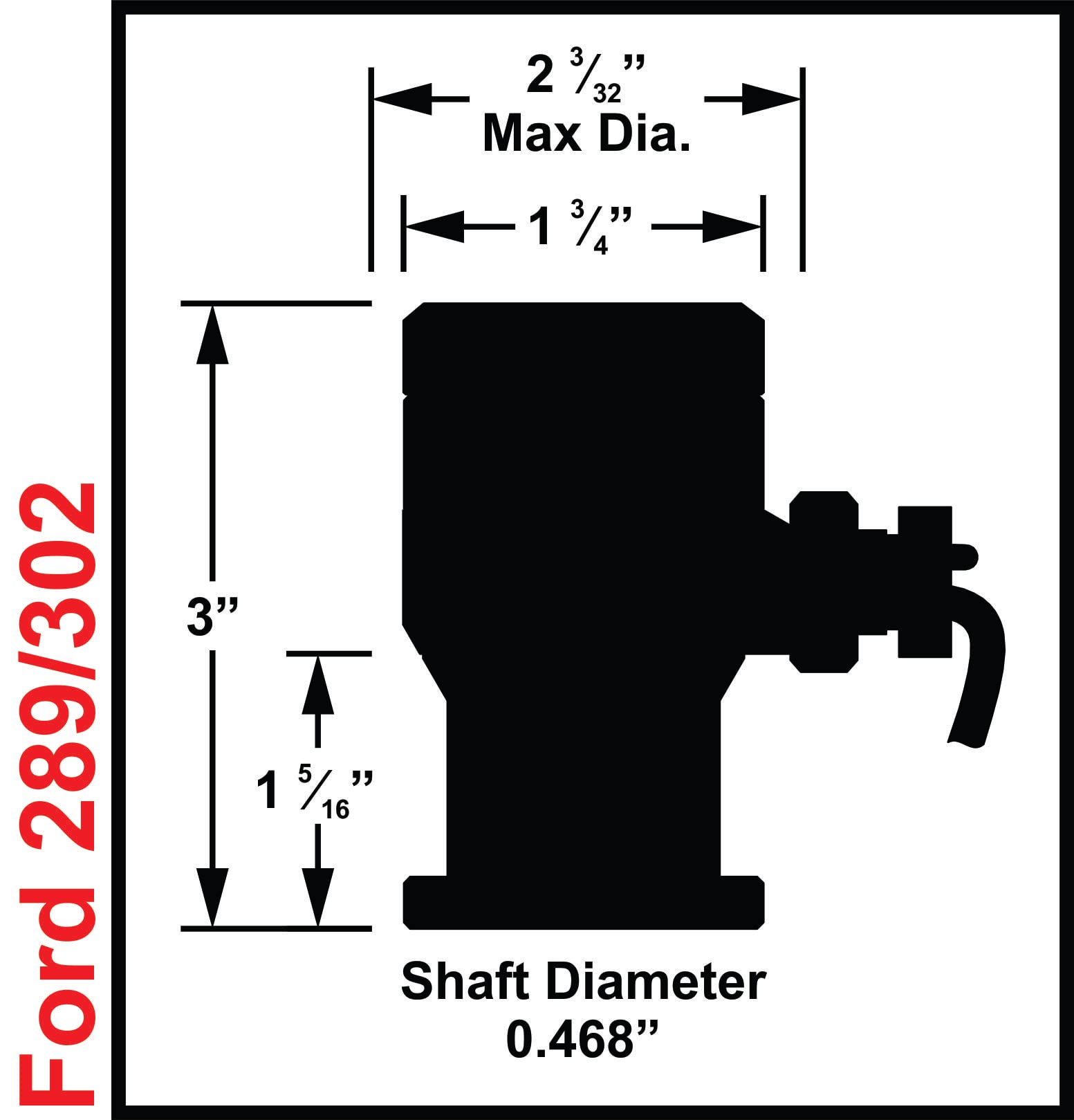 MSD 85221 CAM Sync Plug - High Performance Engine Synchronization Sensor for GM LS Engines - Perfect for Racing, Tuning & Engine Upgrades