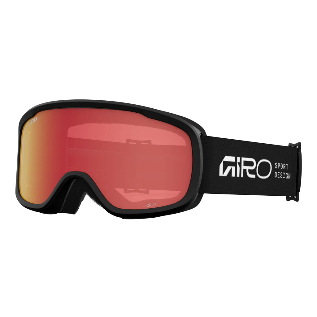 GIRO CRUZ AF Stacked Black/Amber Scarlett Cycling Helmet - Lightweight & Comfortable for Road Biking, Commuting & Urban Cycling