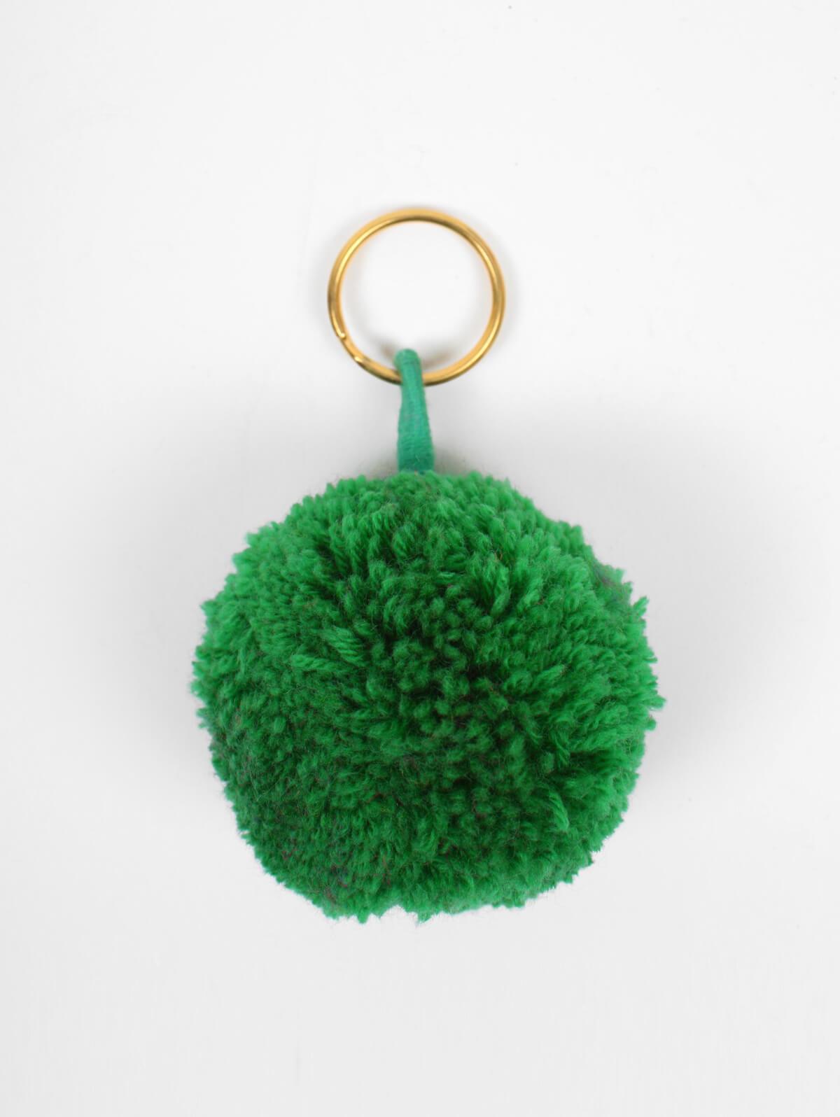 Cute Pom Pom Keychains for Women - Soft Fluffy Key Rings with Metal Hook - Perfect for Backpacks, Handbags, and Gift Giving