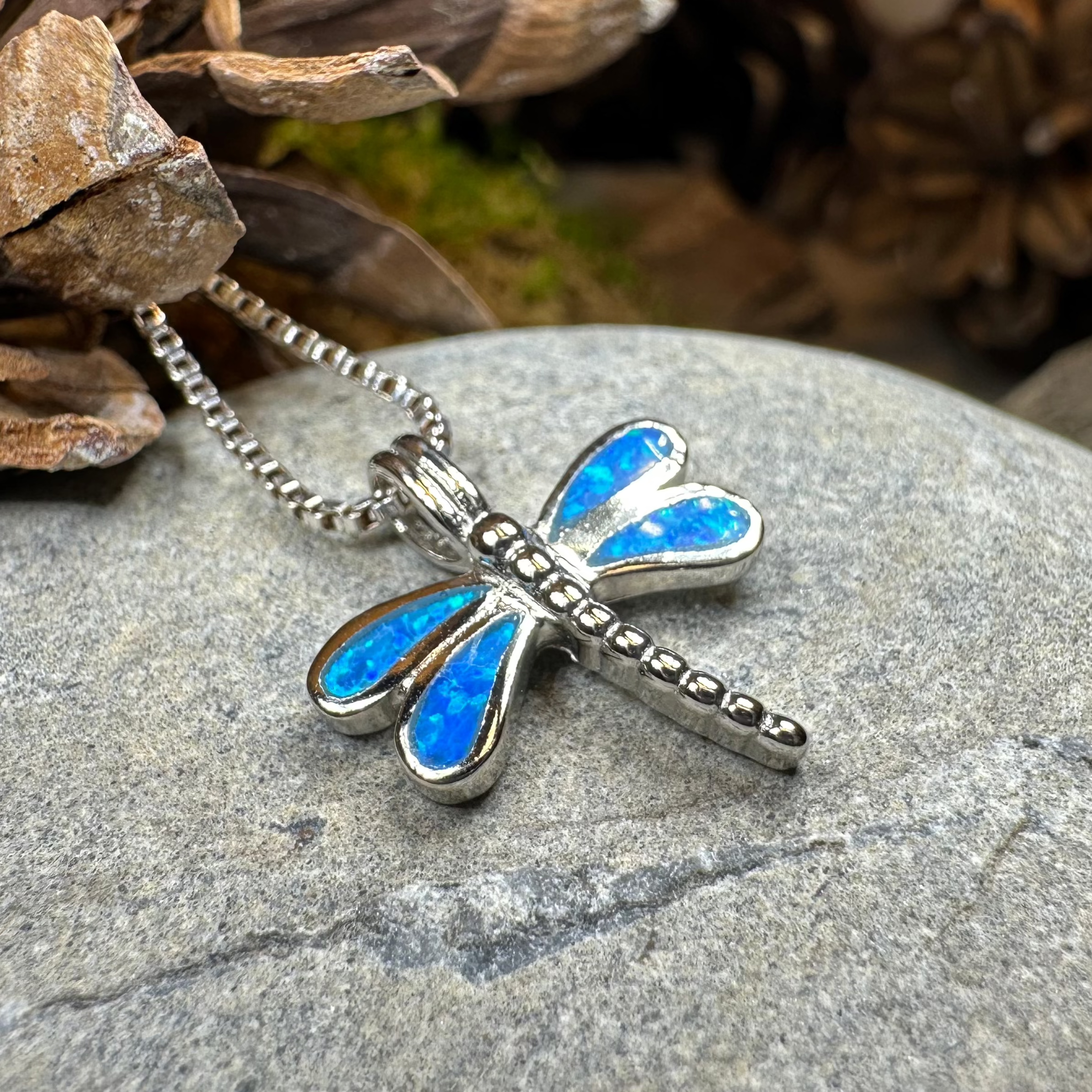 Fairy Meadow Dragonfly Necklace - Elegant Silver Jewelry for Women, Nature-Inspired Pendant, Gift for Her | Perfect for Weddings, Parties & Everyday Wear